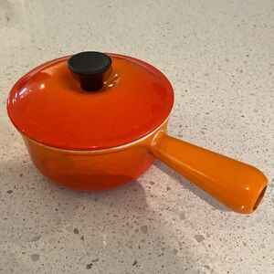 Vintage Le Creuset Enamel Cast Iron Sauce Pan #14